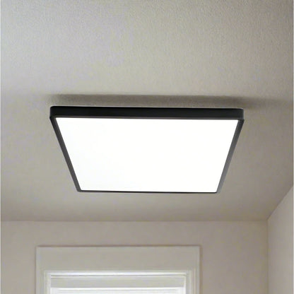צמוד תקרה TIME שחור 48W קוטר 45X45ס"מ CCT