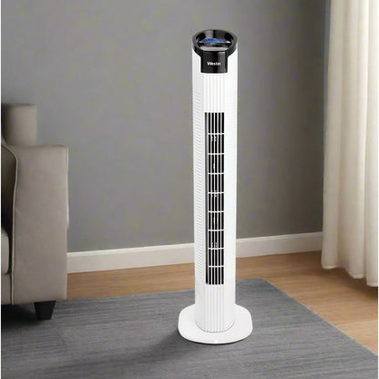 מאוורר מגדל + שלט לבן 50W דגם TST-RF של WESTIN