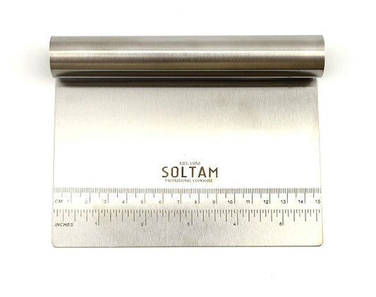 קלף בצק נירוסטה 11.5*15 סמ