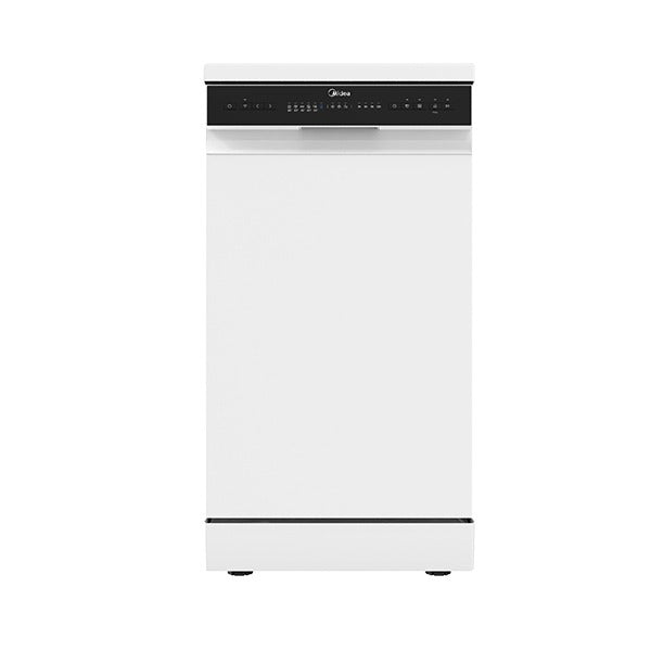 מדיח כלים צר לבן 8 תוכניות MIDEA WQP8-W7634C-W