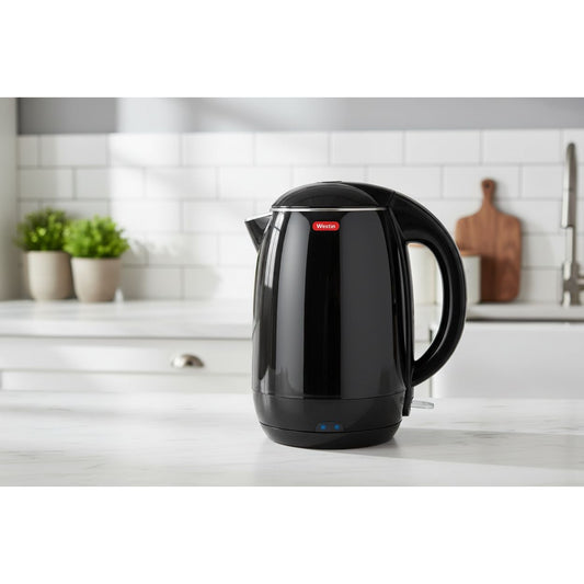 HC-1821 BLACK קומקום חשמלי 1.8 ליטר שחור כ-1600W דגם 1821B של WESTIN