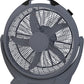מאוורר רצפתי רוטורי 20 אינץ' אפור 110W סדרת ציקלון דגם FS-50 של WESTIN
