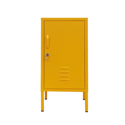 ארונית מתכת מיני צהובה