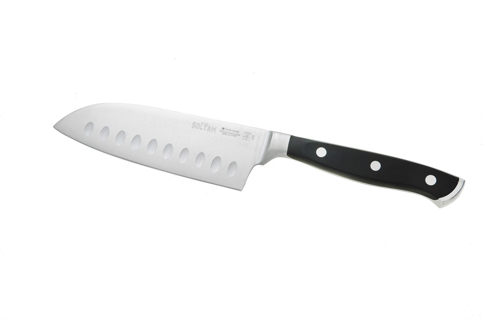 סכין סנטוקו 13/5 (2.0) עם כיסוי פלסטיק Forged Pro