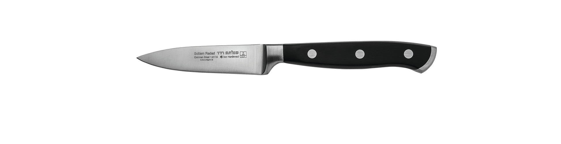 סכין קילוף 9/3.5 (2.0) עם כיסוי פלסטיק Forged Pro