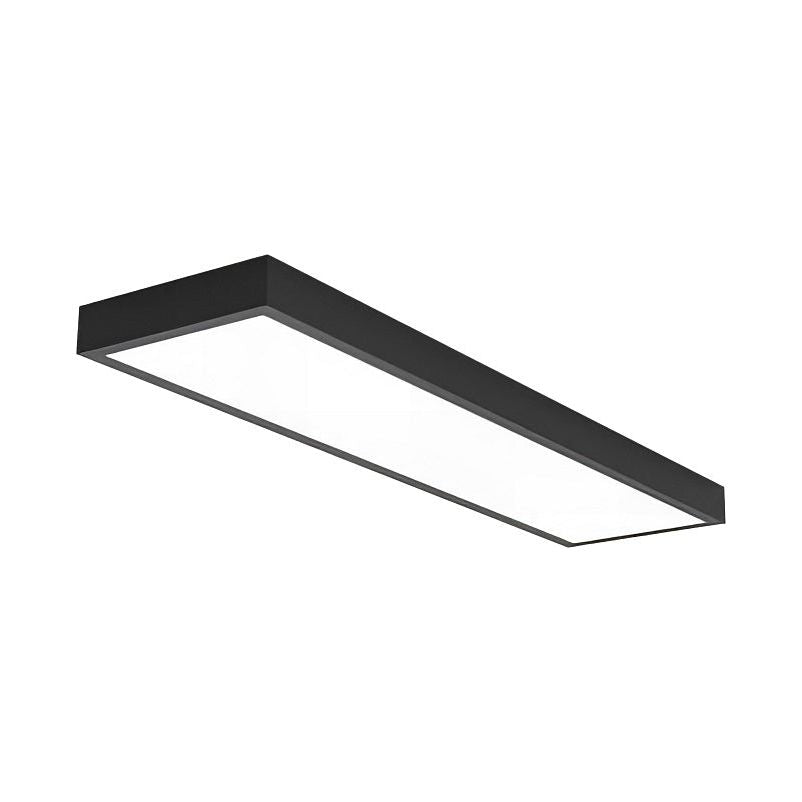 פאנל לד על הטיח שחור 50W 300X1200 אור קר