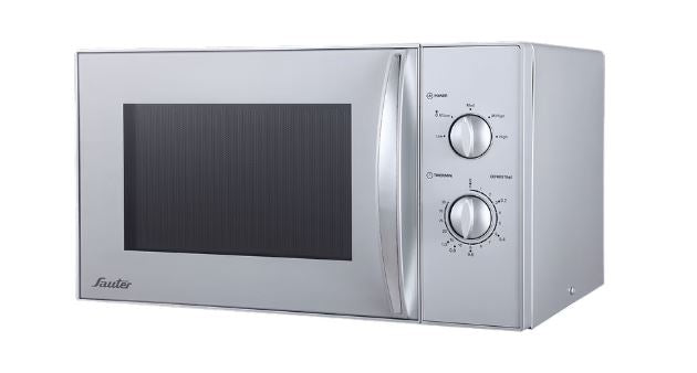 מיקרוגל מכני כסוף 23 ליטר דגם MWS2380S של SAUTER