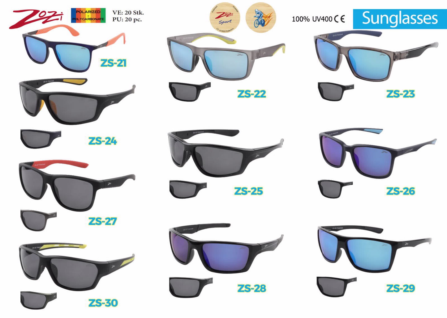 משקפי שמש 400UV