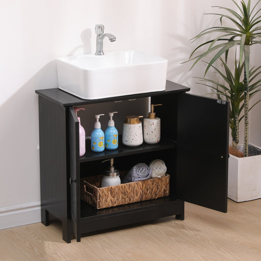 ארון מתחת לכיור אלסקה 60*29*60  שחור