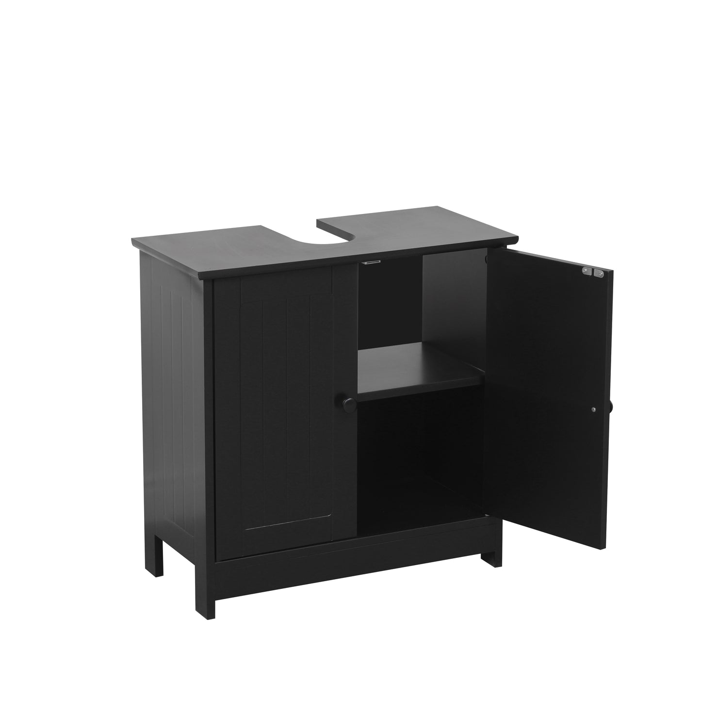 ארון מתחת לכיור אלסקה 60*29*60  שחור