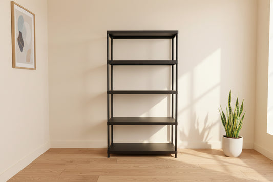 כוננית פלסטיק 5 מדפים 180*40*90