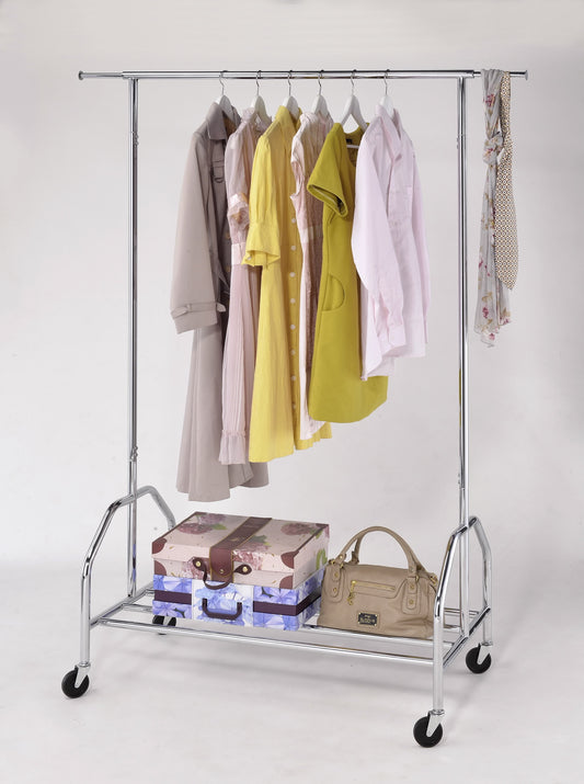 מתלה בגדים נייד מסיבי