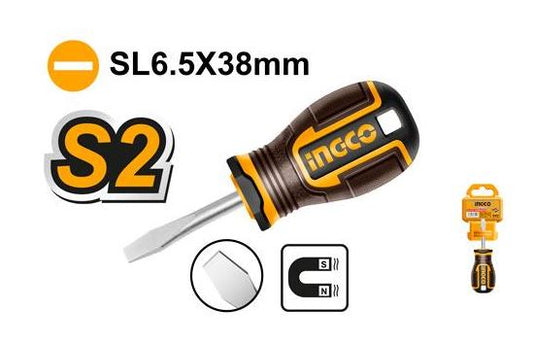 מברג בולדוג SL6.5*38 mm