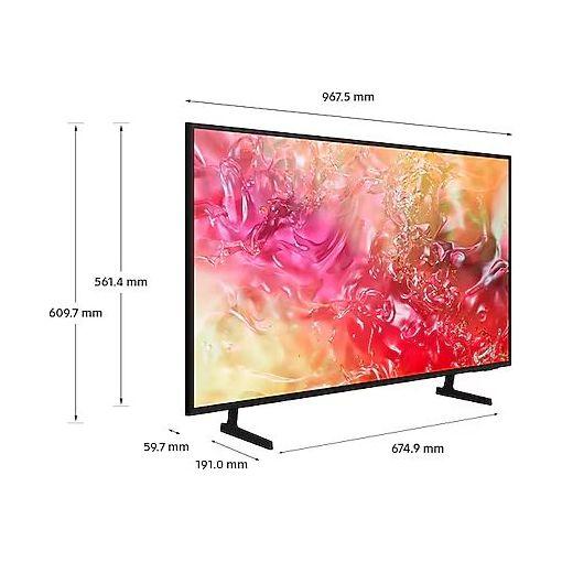 מסך טלוויזיה "43 4K SMART TV מבית SAMSUNG סמסונג דגם UE43DU7000