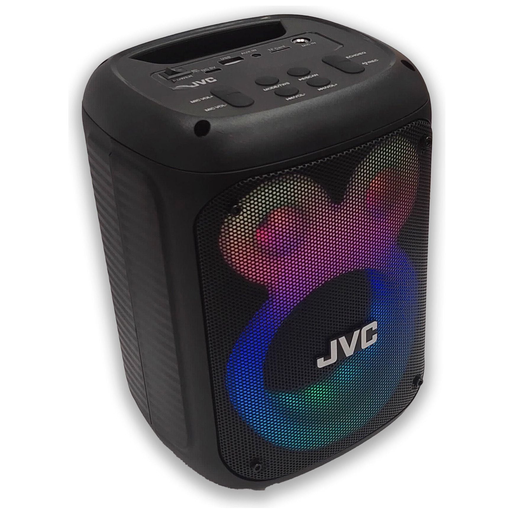 רמקול נייד 4 אינץ' 6W נטען דגם XS-N3123PB של JVC