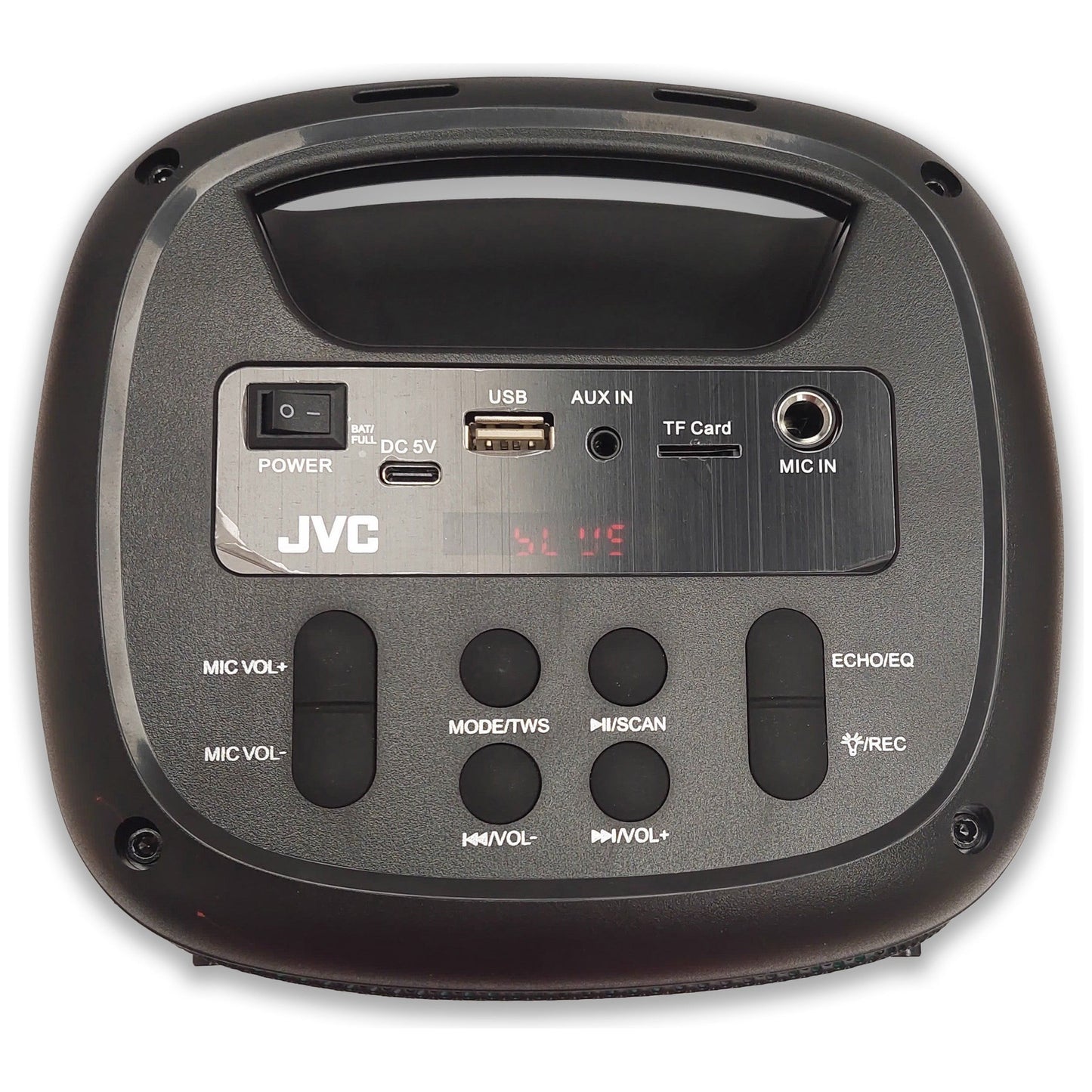 רמקול נייד 4 אינץ' 6W נטען דגם XS-N3123PB של JVC