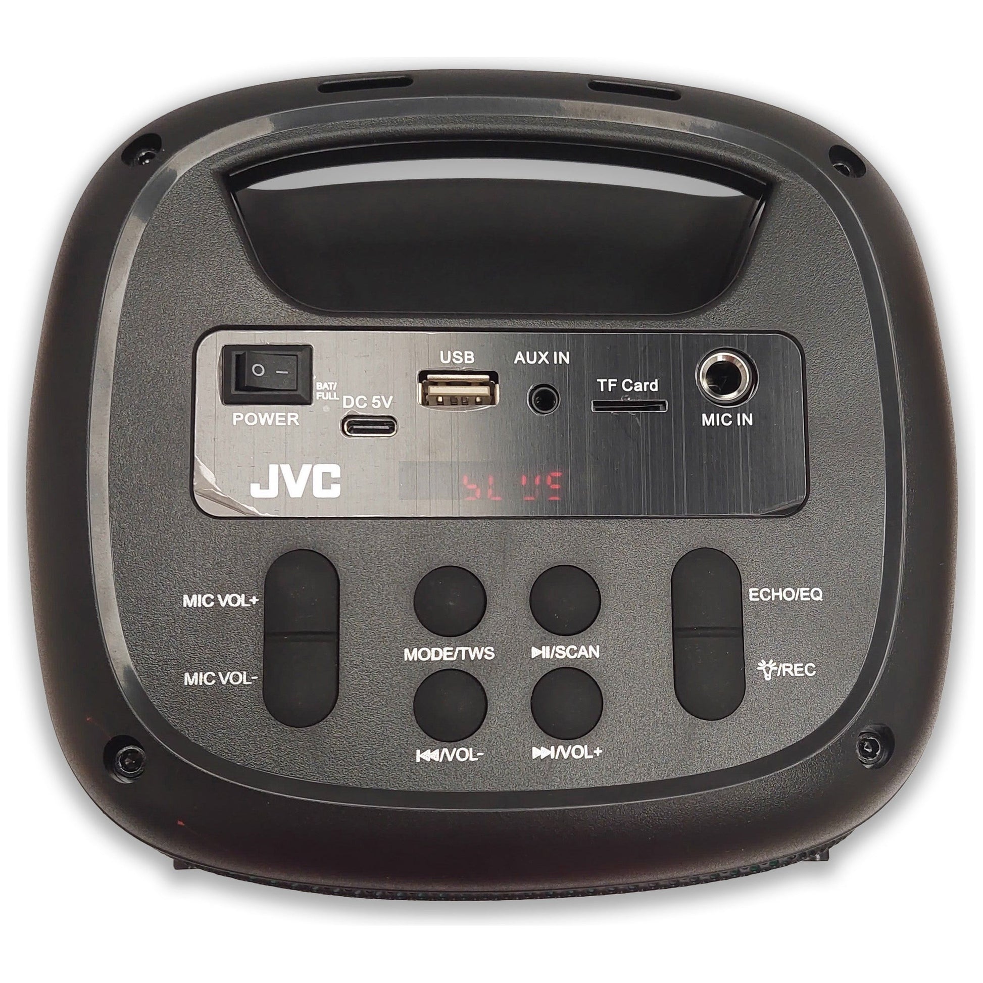 רמקול נייד 4 אינץ' 6W נטען דגם XS-N3123PB של JVC