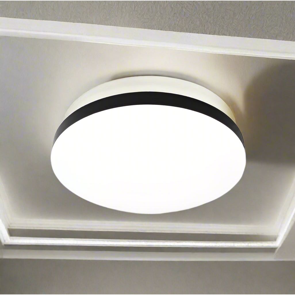צמוד תקרה שחור ORA 36W 400MM 3CCT