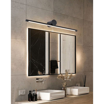 תאורה מראה לאמבטיה  WAVE IP44 28W 3CCT שחור