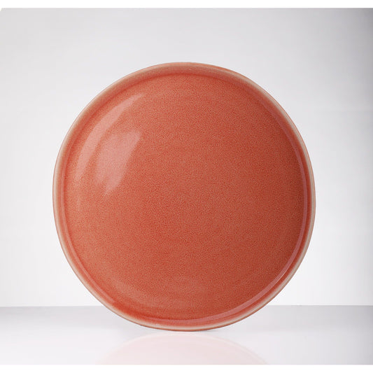 צלחת מנה עיקרית 26 סמ כתום Stoneware