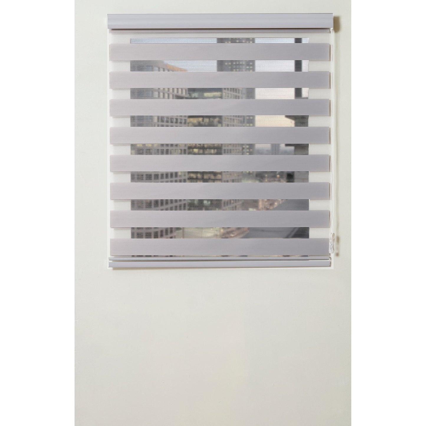 גלילה בד זברה 120/160 אפור בהיר