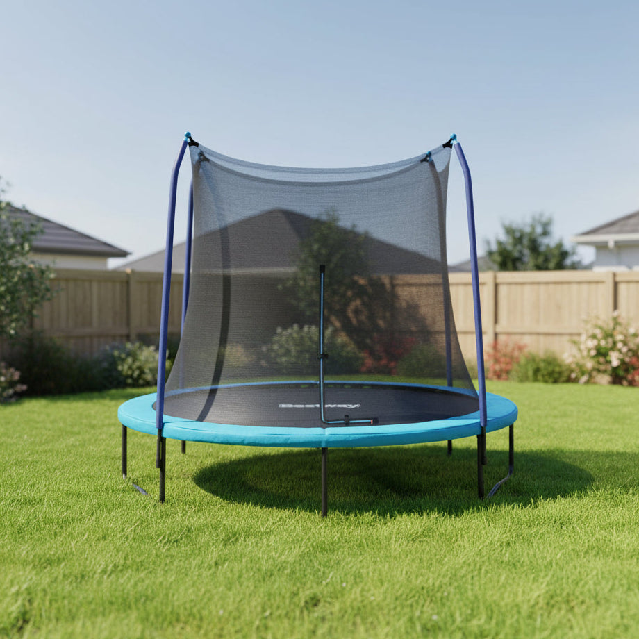 טרמפולינה לחצר 3.05X2.55 מטר 10FT, יבואן רשמי BESTWAY, דגם 59103