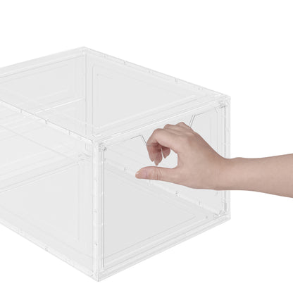 קופסא לאחסון נעליים מידה: .34X25X18.4 ס"מ 4 י"ח במארז