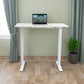 שולחן עבודה פנאומטי רוחב 160 ס"מ דגם Sit Stand Table מבית Keisar לבן