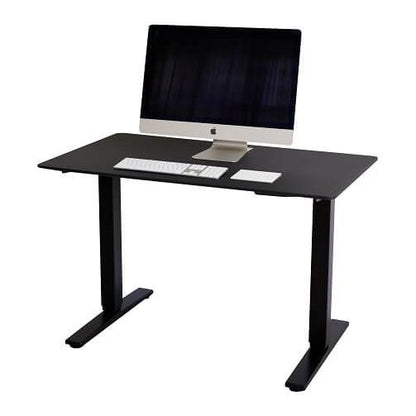 שולחן עבודה פנאומטי רוחב 160 ס"מ דגם Sit Stand Table מבית Keisar שחור