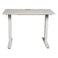 שולחן עבודה פנאומטי רוחב 180 ס"מ דגם Sit Stand Table מבית Keisar לבן