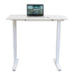 שולחן עבודה פנאומטי רוחב 180 ס"מ דגם Sit Stand Table מבית Keisar לבן