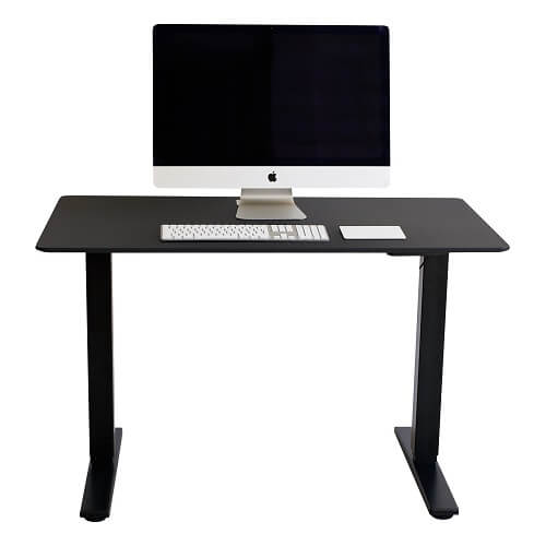 שולחן עבודה פנאומטי רוחב 180 ס"מ דגם Sit Stand Table מבית Keisar שחור