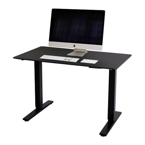 שולחן עבודה פנאומטי רוחב 180 ס"מ דגם Sit Stand Table מבית Keisar שחור