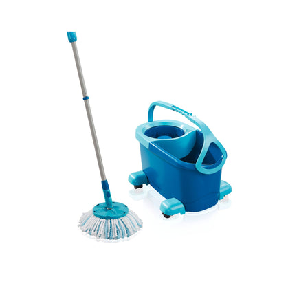 ערכת שטיפה ללא מגע יד אדם CLEAN TWIST Disc Mop Ergo mobile המקורית מבית LEIFHEIT