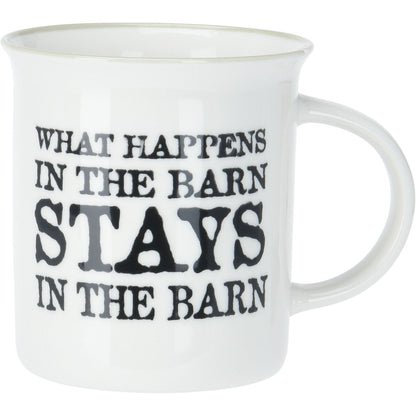 סט 3 מאג פורצלן עם כיתוב 320 מל