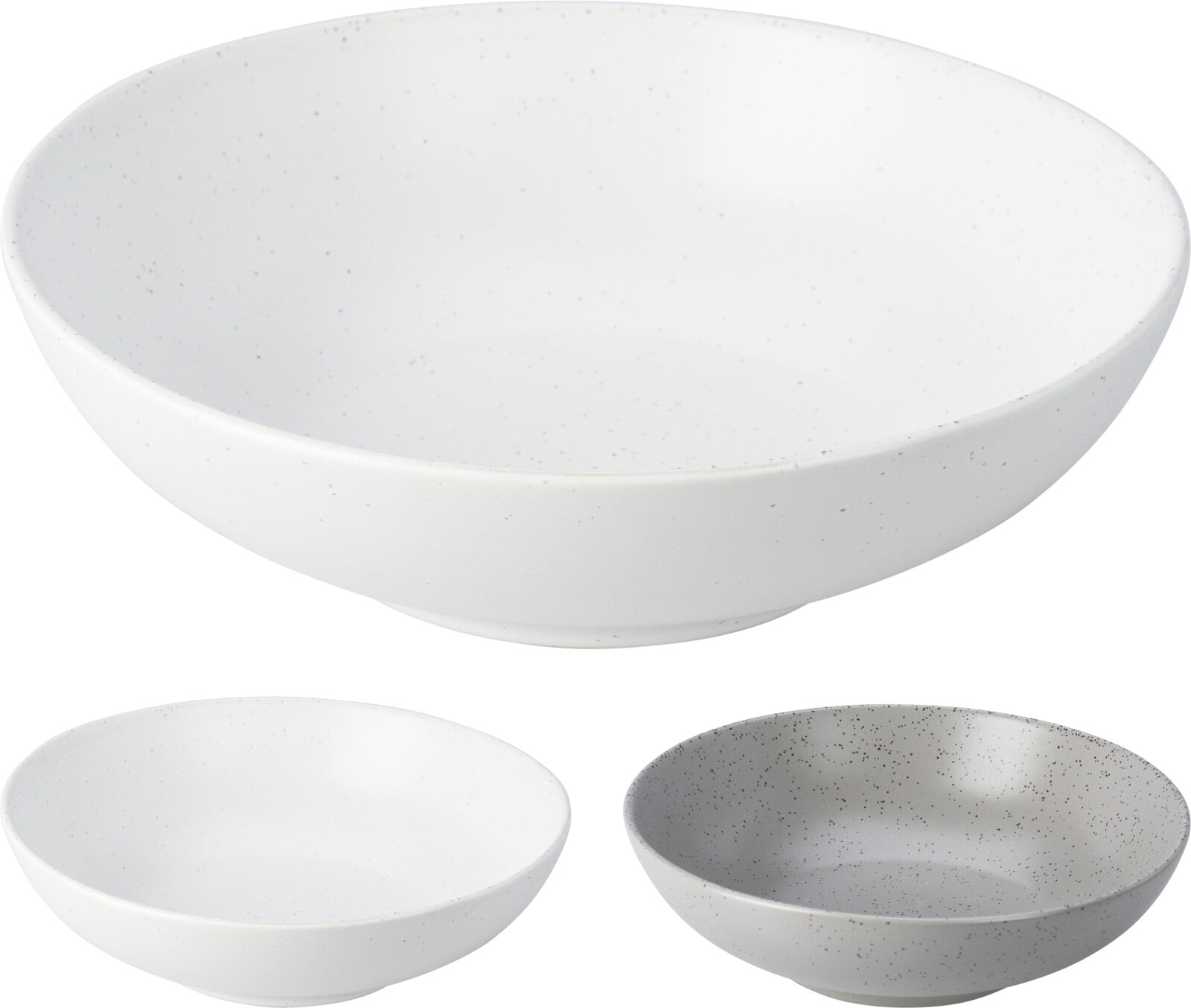 צלחת מרק קרמיקה 18 סמ Grey