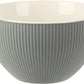קערית מרק פורצלן 12.5 סמ פסים  Grey