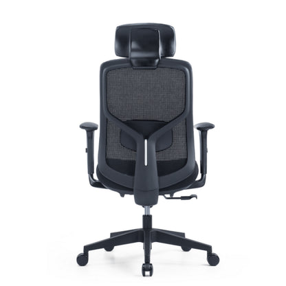 כיסא משרדי אורטופדי Black Bold כולל משענת ראש