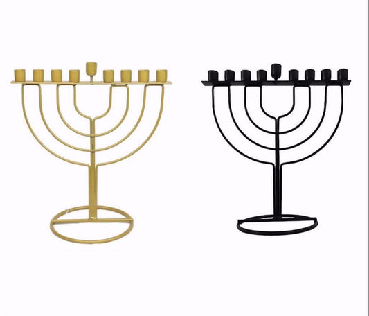 חנוכיה מתכת נואל 16/8 (AC-200-2)