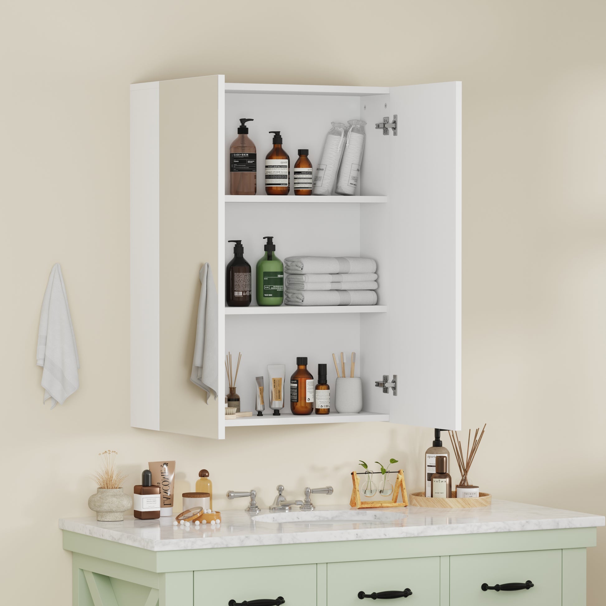 ארון איסלנד תלוי 3 מדפים