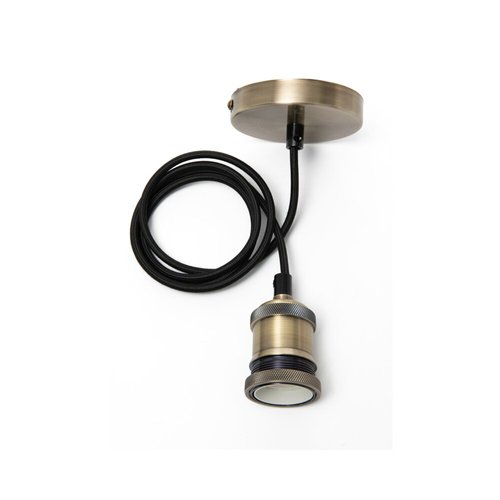 גוף תאורה דקורטיבי תלוי 1.5 מ' ברונזה