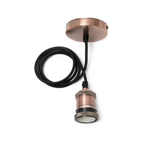 גוף תאורה דקורטיבי תלוי 1.5 מ' נחושת