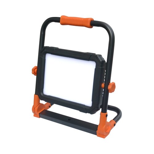 פנס נטען שחור WORKER PLUS 100W IP54 אור קר