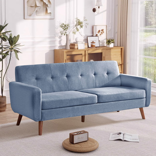 ספה דו מושבית ריטה תכלת