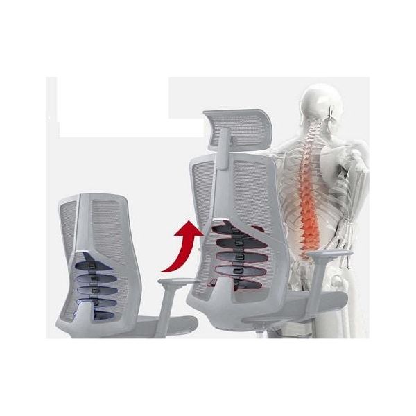 כיסא משרד שחור, דגם BIONIC THERAPY
