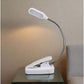 מנורת קליפס גמישה 3W לבן 3xAAA דגם OM-CLIPSLIGHT-WH