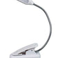 מנורת קליפס גמישה 3W לבן 3xAAA דגם OM-CLIPSLIGHT-WH