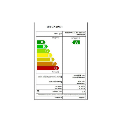 מזגן עילי אלקטרה Electra  AAA Inverter 150 ‏