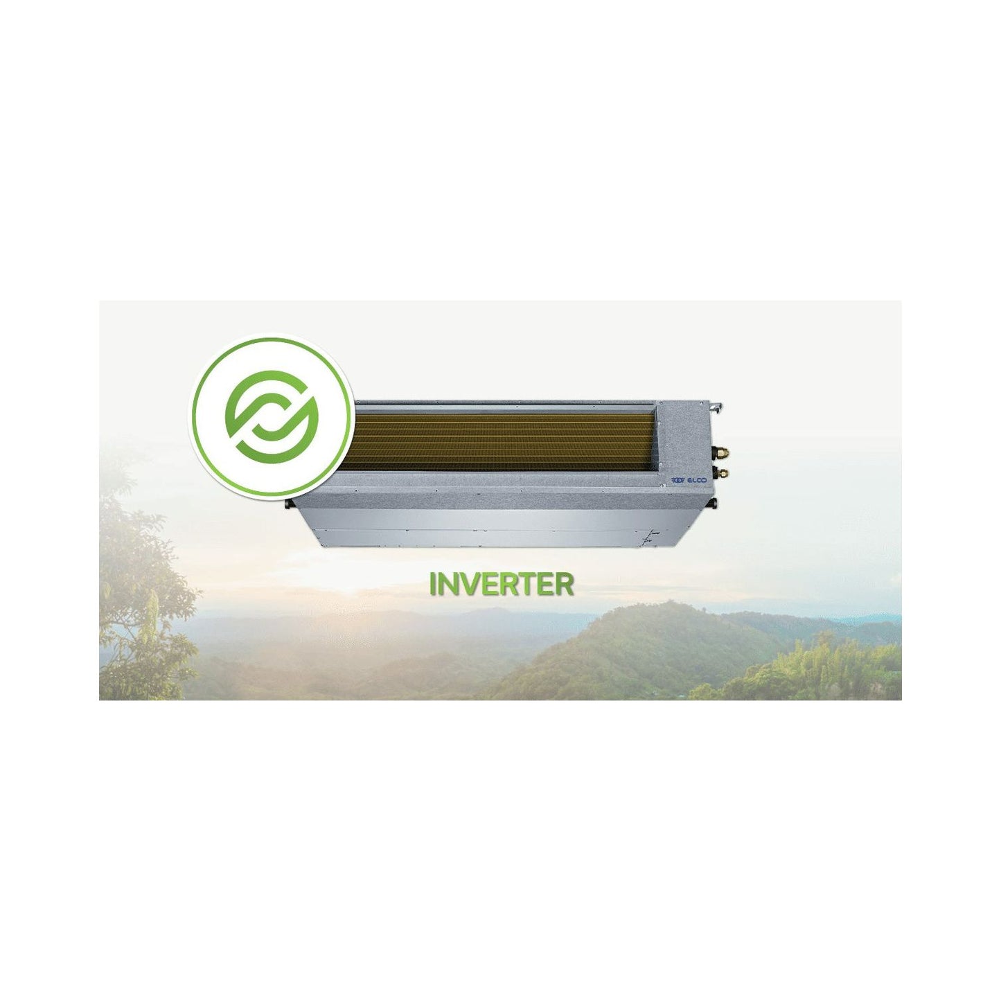 מזגן מיני מרכזי אלקו ELCO SLIM A SQ INVERTER 40