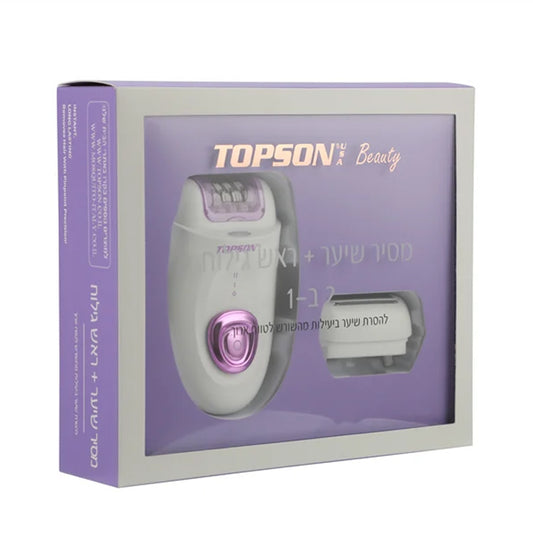 מסיר שיער+ראש גילוח דגם TP4001 של טופסון